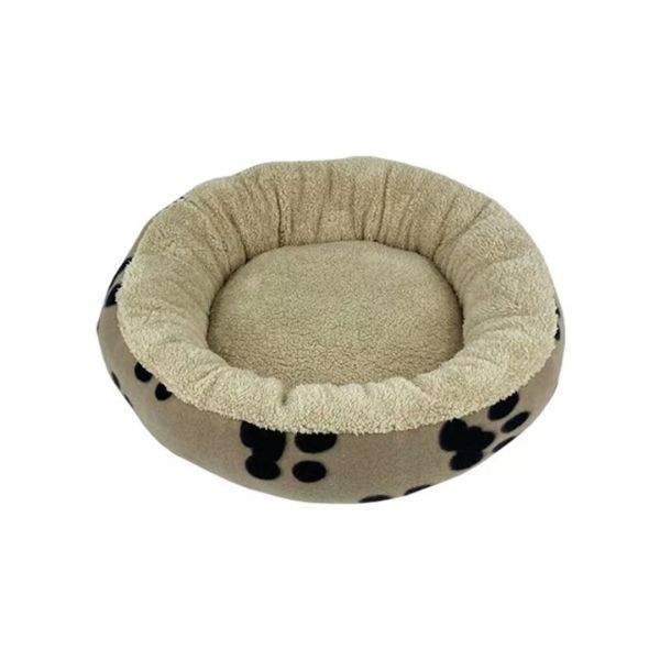 Large Beige Donut Dog Bed 90cm