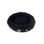 Medium Black Donut Dog Bed 70cm