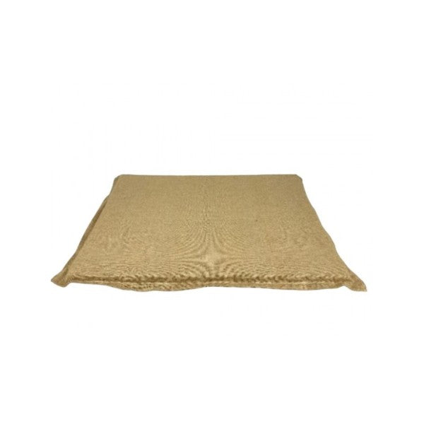 Hessian Large Sponge Dog Bed 90x60x4cm