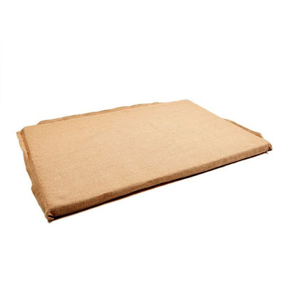 Hessian Extra Large Sponge Dog Bed 110x75x4cm