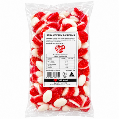 500g Strawberries & Creams