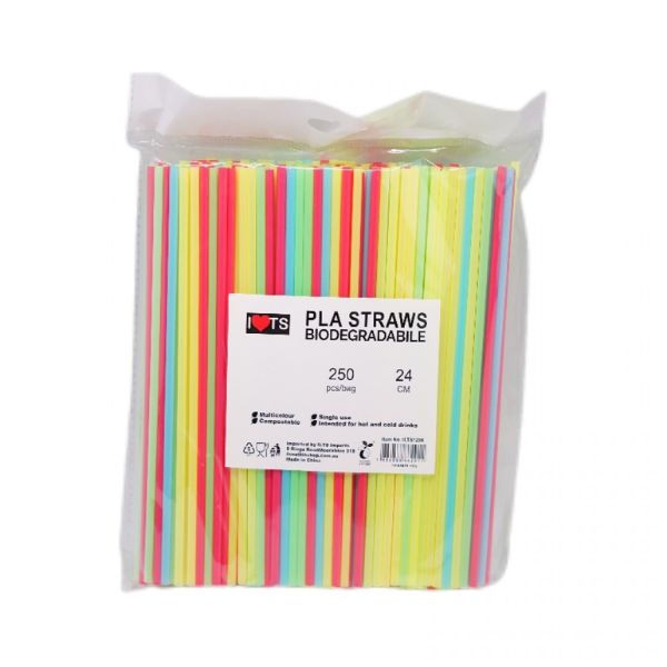 Straws Compostable 250pk