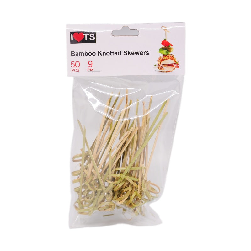 Knotted Skewers 9cm 50pk