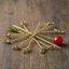 Knotted Skewers 18cm 50pk