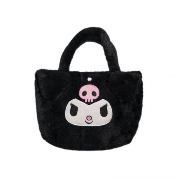 Sanrio Kuromi Plush Handbag 27x17cm