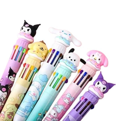 Sanrio Assorted Multicolour Pens