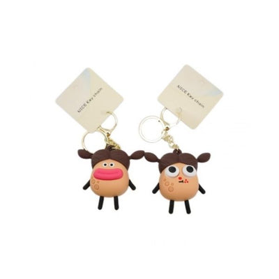 8cm Pig Tails Keyring