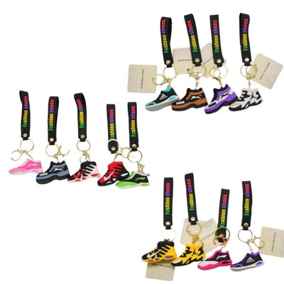 Assorted Shoes Keyring 6cm