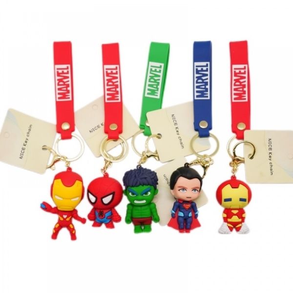 Assorted Avengers Keyring 6cm