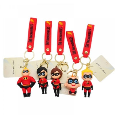 Assorted The Incredibles Keyring 6cm