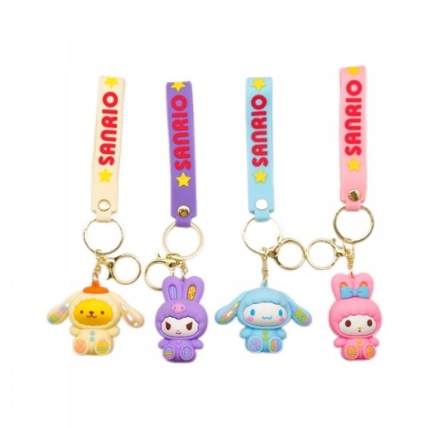 Assorted Sanrio Keyring 6cm