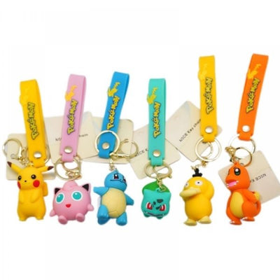 Assorted Pokemon Keyring 6cm