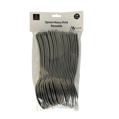 Spoon Heavy Duty Reusable 24pcs