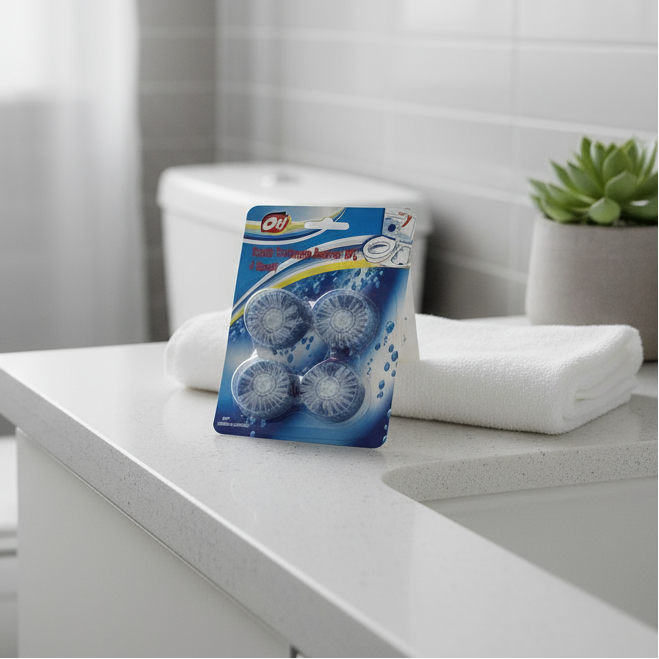 4pc Toilet Block Cleaner