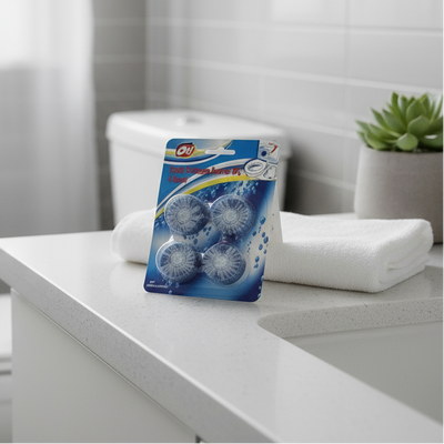 4pc Toilet Block Cleaner