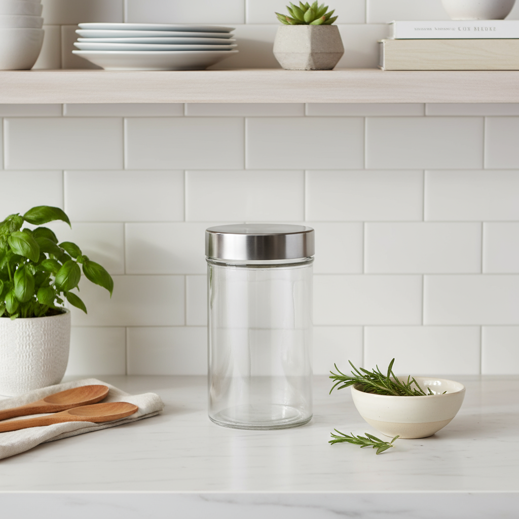 Screw Top Glass Jar 500ml