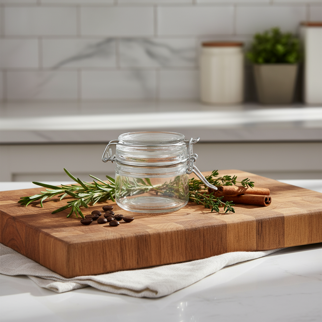 Clip Lock Glass Jar 160ml