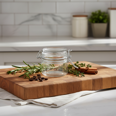 Clip Lock Glass Jar 160ml