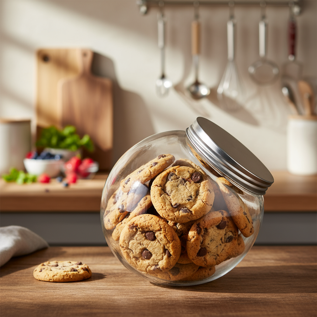 Cookie Glass Jar 2.2L