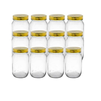 Preserving Glass Jar 500ml 12Pcs