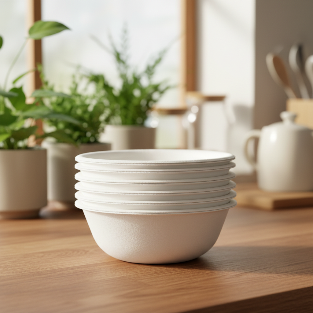 Sugarcane Round Bowls 12cm 20pk