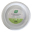 240pk BULK of Sugarcane Round Plates 23cm