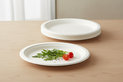 600pk BULK of Sugarcane Oval Plates 26X20cm