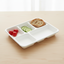 240pk BULK of Sugarcane 5 Comprt Deep Lunch Tray 26X22cm