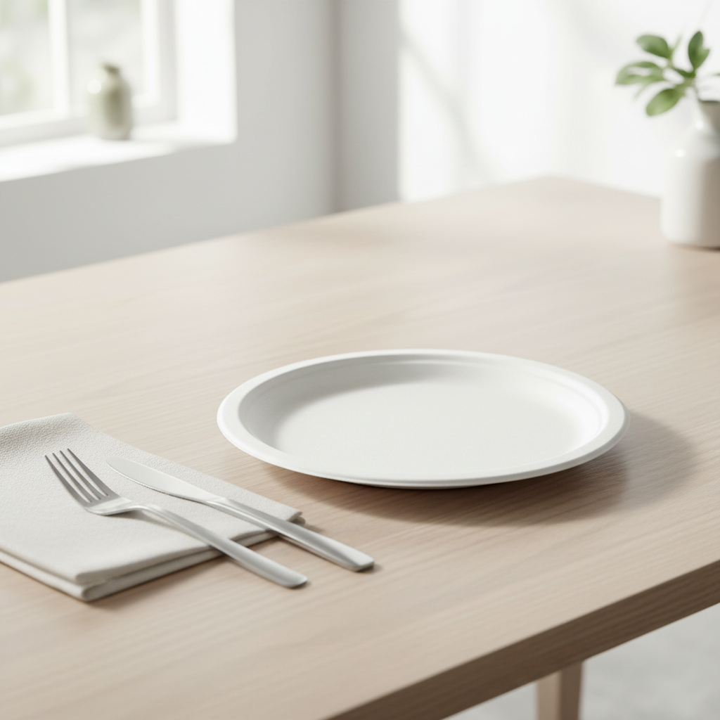 Sugarcane Oval Plates 32x25cm 12pk