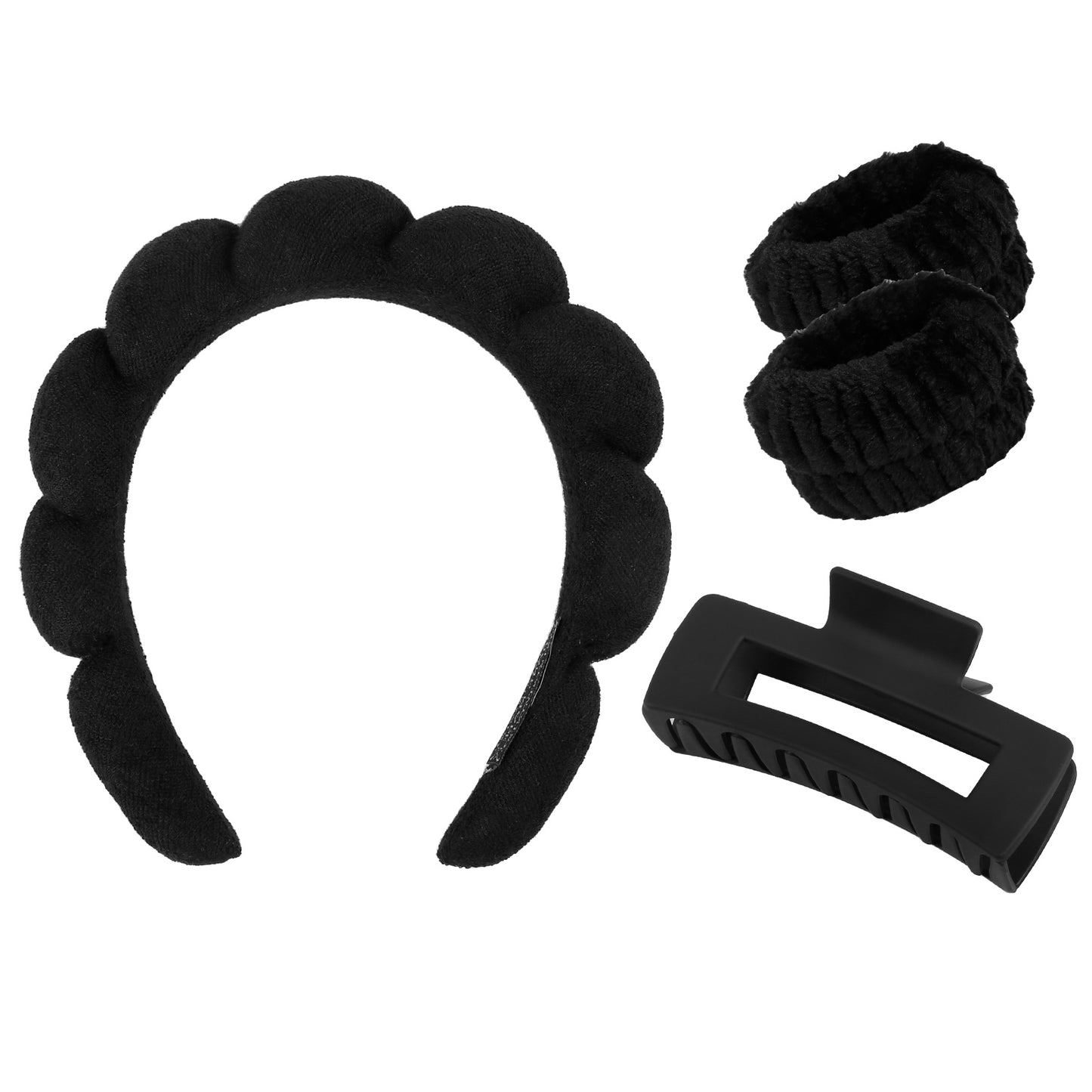 Headband Hair Claw Clips Set 4 in 1 (Free Shipping)