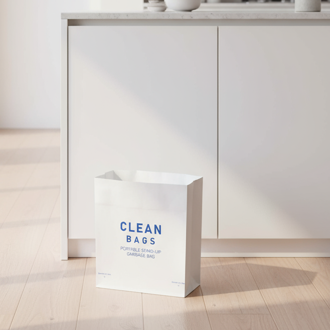 20pk Portable Garbage Bag 19.2x5.8x25.7cm