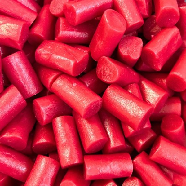 1kg Raspberry Licorice Chunks