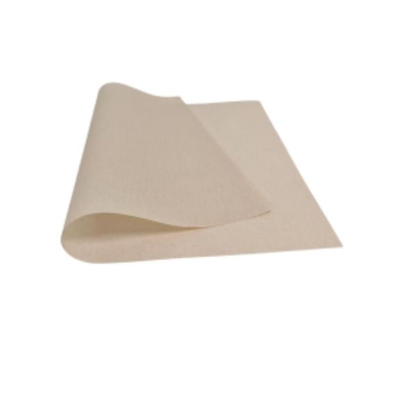 50pk Greaseproof Paper Kraft (400x330mm)