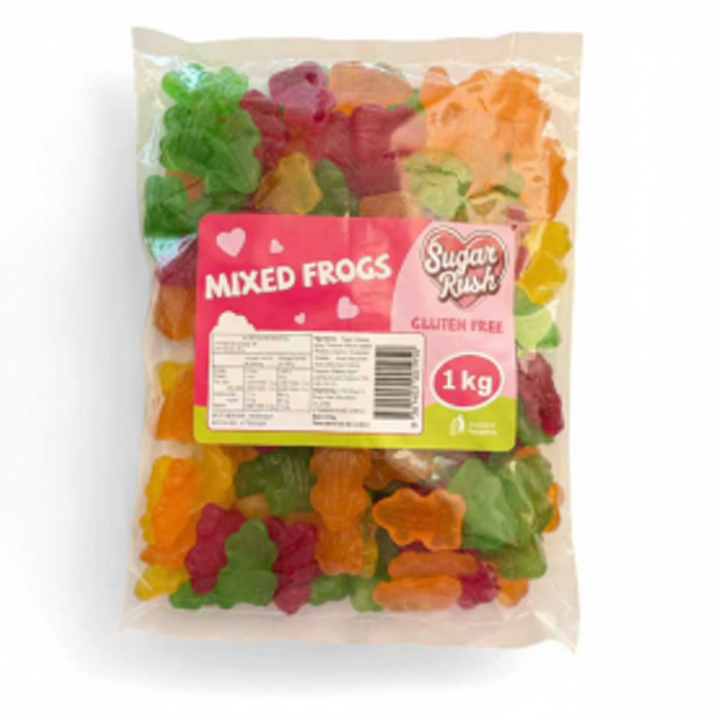 Gummy Mixed Frogs  1kg