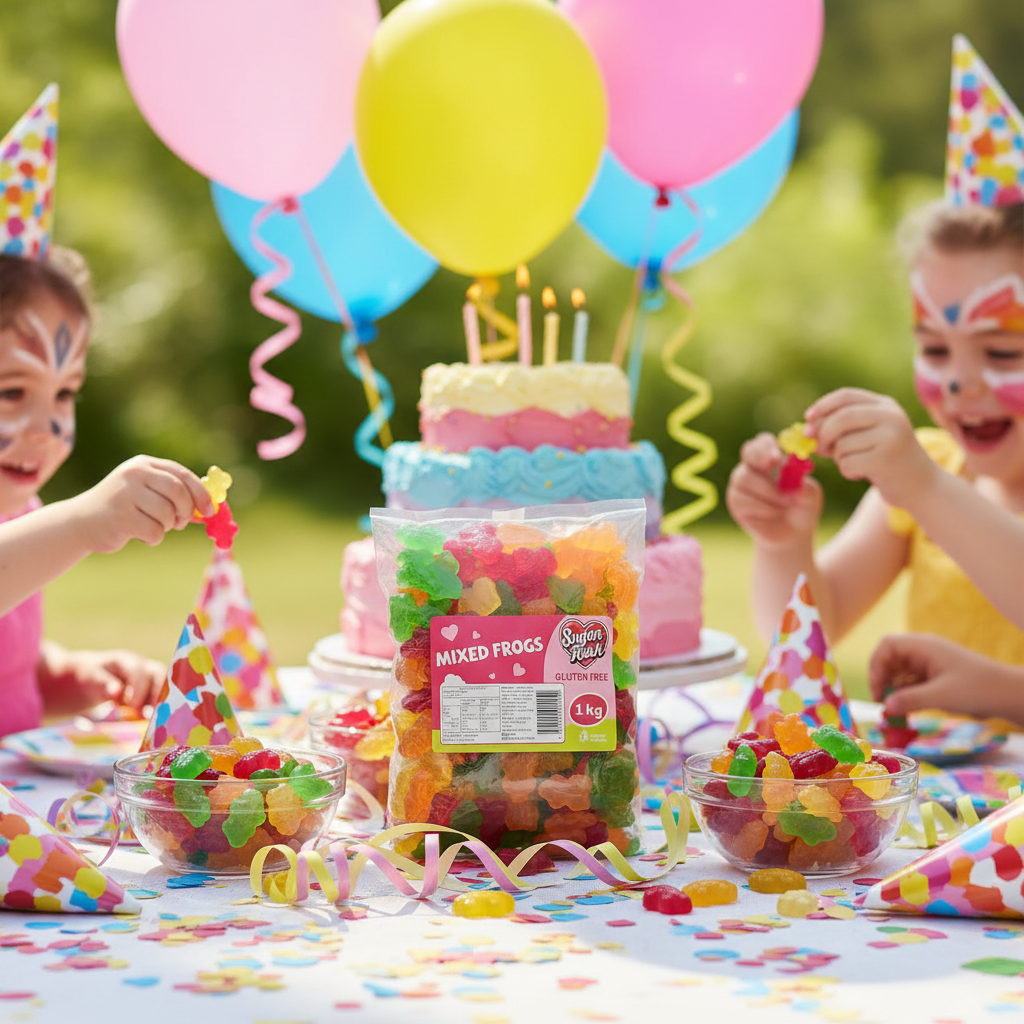 Gummy Mixed Frogs  1kg