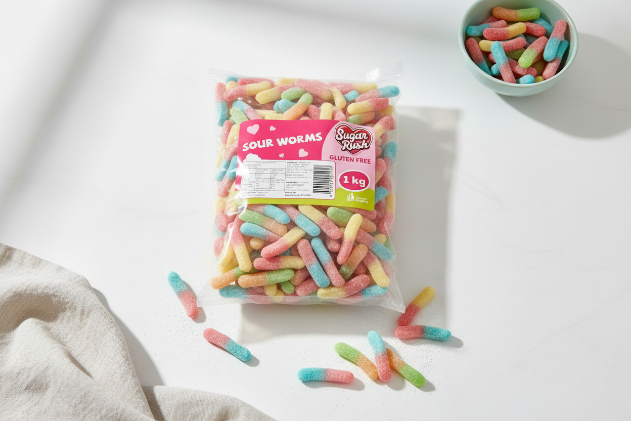 Sour Worms 1kg