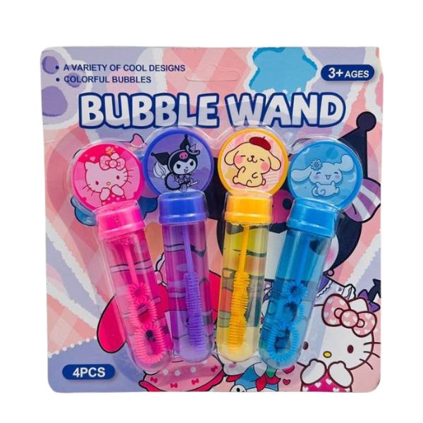Sanrio Bubble Toy 4pcs