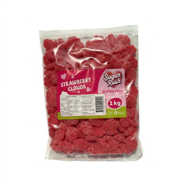 Sugar Rush Strawberry Clouds 1Kg