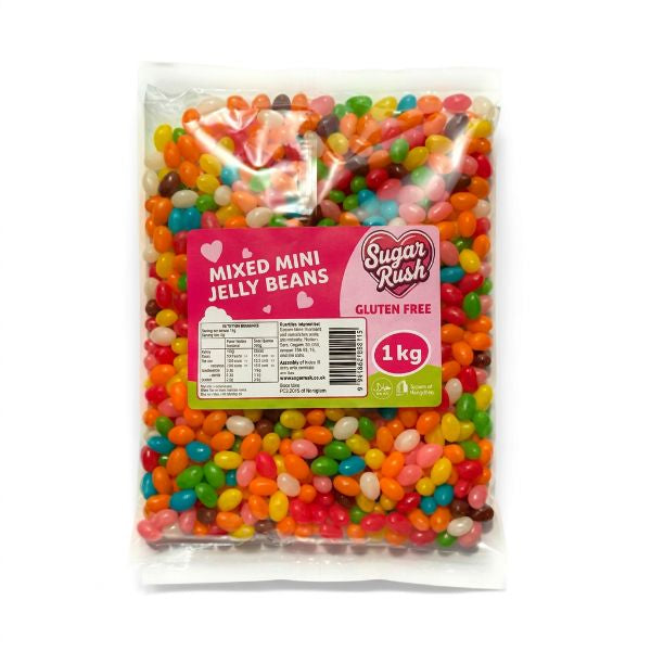 Sugar Rush Mixed Jelly Beans 1Kg