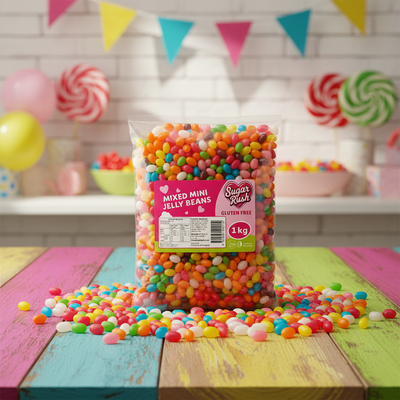 Sugar Rush Mixed Jelly Beans 1Kg