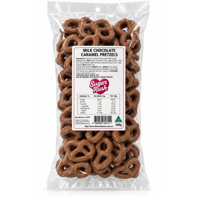 200g Milk Chocolate Caramel Pretzel