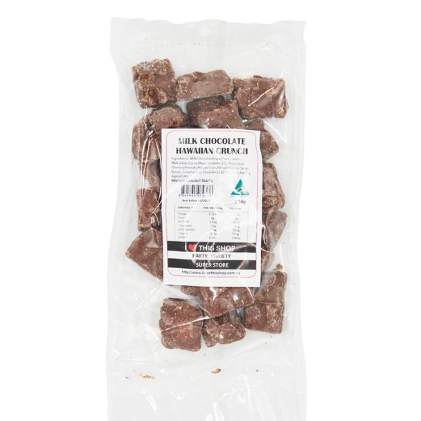 250g Milk Chocolate Hawaiian Crunch