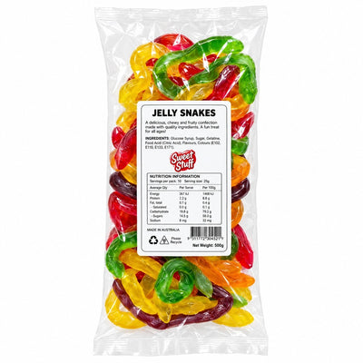500g Jelly Snakes
