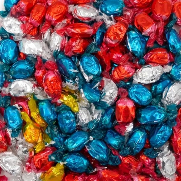 1kg Mixed Caramel Hard Toffees