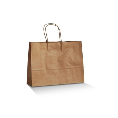 Brown Kraft Bag Medium Boutique (26x35x10cm)