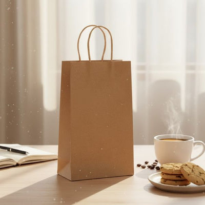 Brown Kraft Bag Small (26.5x16x8cm)