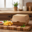 Burger Box Brown Corrugated Plain (10.5x10.2x8cm)
