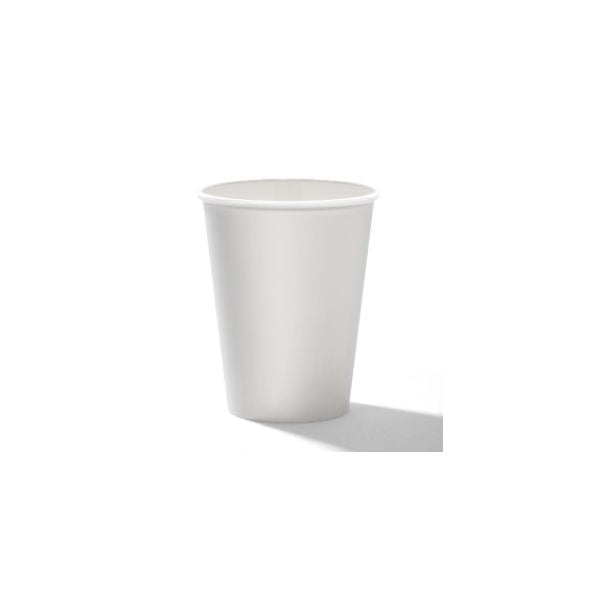BULK 1000pk 12oz SW Cup Plain White (90mm)