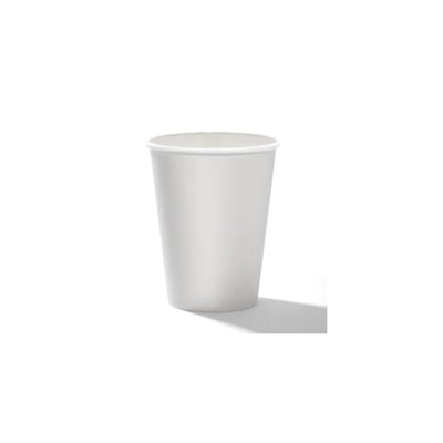 50pk 12oz SW Cup Plain White (90mm)