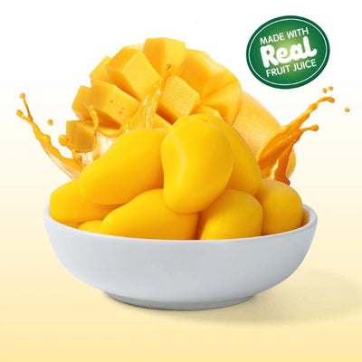 1kg Juicy Jelly peeled gummy mango